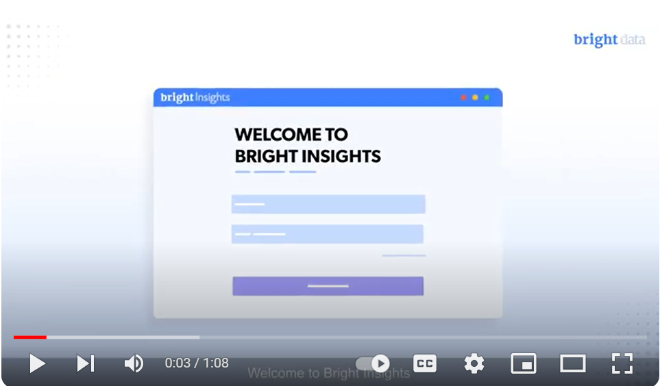 welcome to bright insights